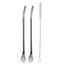Reusable Metal Straws With Filter Stirring Spoon Great For Tea,Coffee,Cocktail And Fruit Juice Drinking Kitchen Bar Accessories