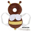 Baby Head Back Protector Pillow, Toddler Learn Walk Safety Pad, Prevent Fall Injury Protection, Cartoon Bee Kids Helmet