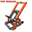 Creative Building Block Portable Universal Desk Mobile Phone Holder Stand Foldable Adjustable cell holder bracket MOC Toys