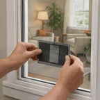 Waterproof Window Screen Repair Tape Insect Proof Strong Adsorption Force Anti-mosquito Mesh Free-form Cutting Self-Adhesive