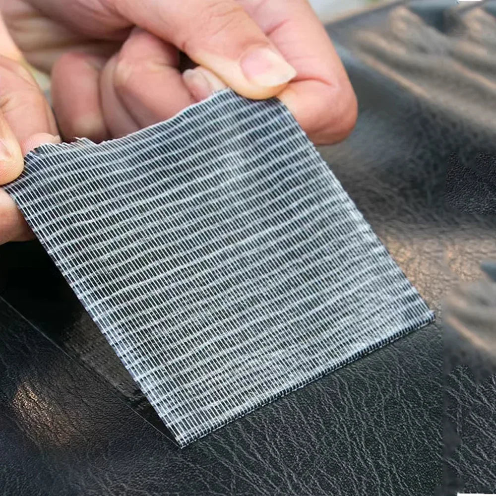 Self Adhesive Leather Repair Tape for Sofa Car Seats Handbags Jackets Furniture Shoes First Aid Patch Leather Patch DIY Black Secondary image