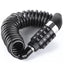 Anti-Theft 4-Digit Combination Lock Steel Cable Chain Bicycle Security Accessory with Password Protection Bike Safety
