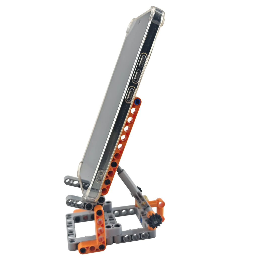 Creative Building Block Portable Universal Desk Mobile Phone Holder Stand Foldable Adjustable cell holder bracket MOC Toys