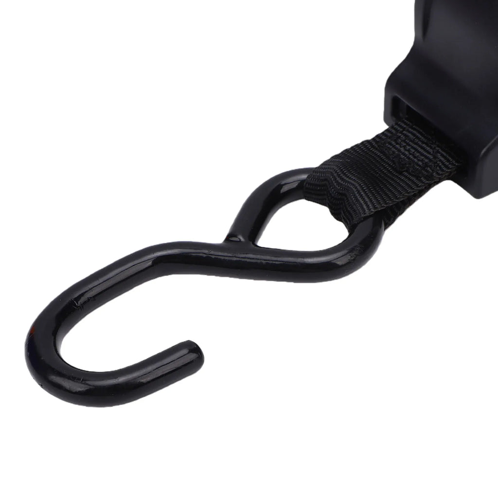 Retractable Ratchet Strap with Padded Handle 1 Inch 10 Feet Auto Retraction Tie Down Strap