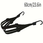 1Pc Motorcycle Elastic Suitcase with Safety Hook-Versatile Helmet Mesh Gear Transport Durable and Sleek for Daily Travel