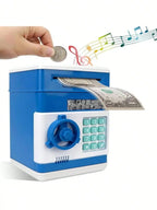 Smart piggy bank, cash and coins can be used as ATM bank electronic coins, bank gifts, creative password unlocking, automatic mo