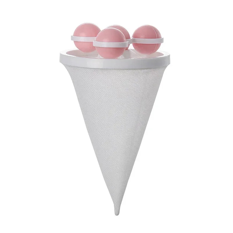 Pet Hair Remover Washing Machine Floating Lint Filter Bag Reusable Laundry Ball Clothes Hair Cleaning Tools Cat Hair Catcher
