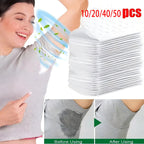 10/20/40/50pcs Unisex Sweat Pads Summer Deodorants Underarm Anti Perspiration Sweat Pads Disposable Absorb Sweat Shield Pad