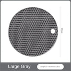 Table Mat Tool Multifunctional Kitchen Silicone Tableware Mat, Round Anti Slip Coffee Cup Coaster, Pot Holder