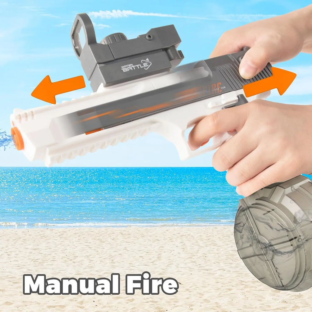 Children's electric water gun toys, men's and women's automatic water guns, water guns for summer swimming pools,  beaches