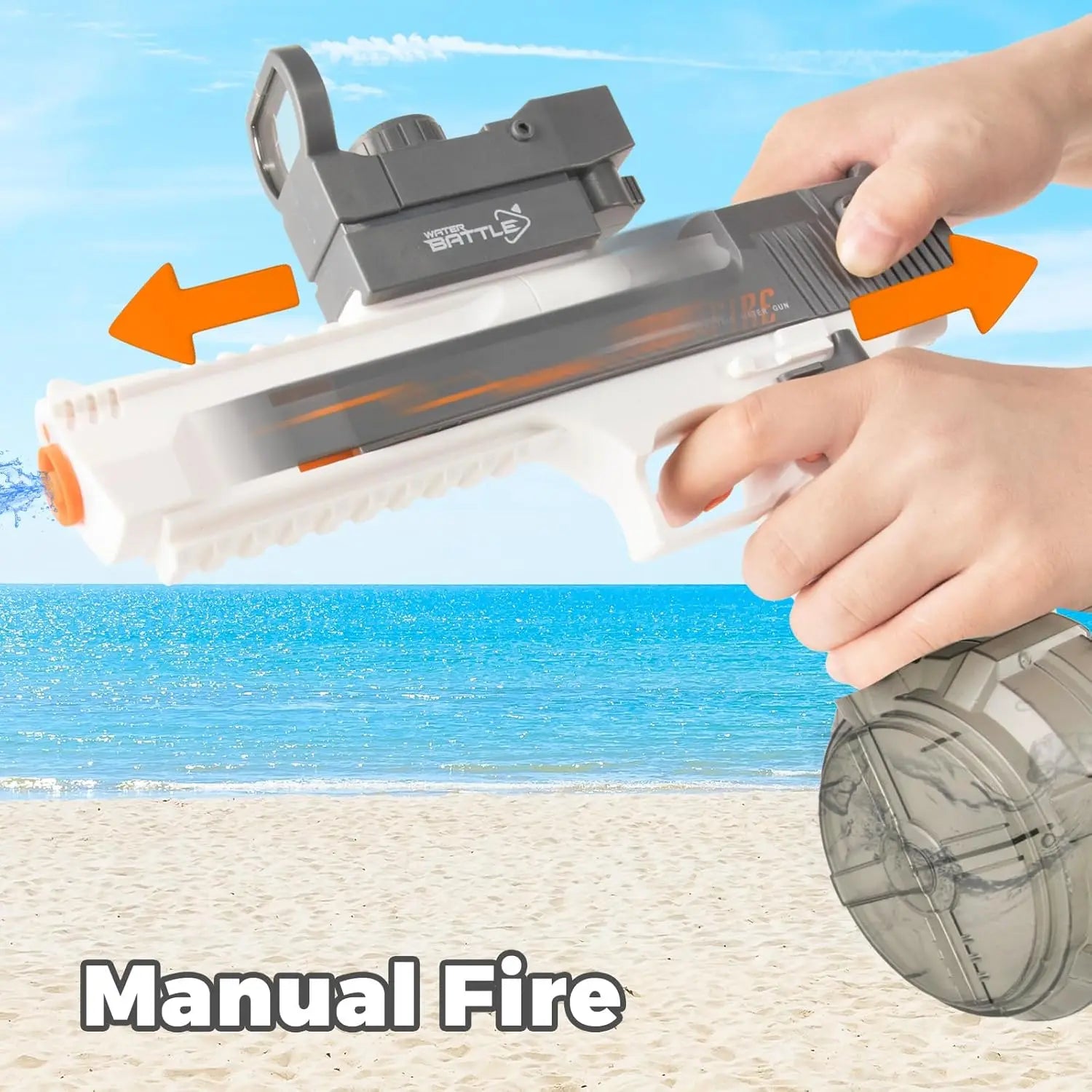 Children's electric water gun toys, men's and women's automatic water guns, water guns for summer swimming pools,  beaches