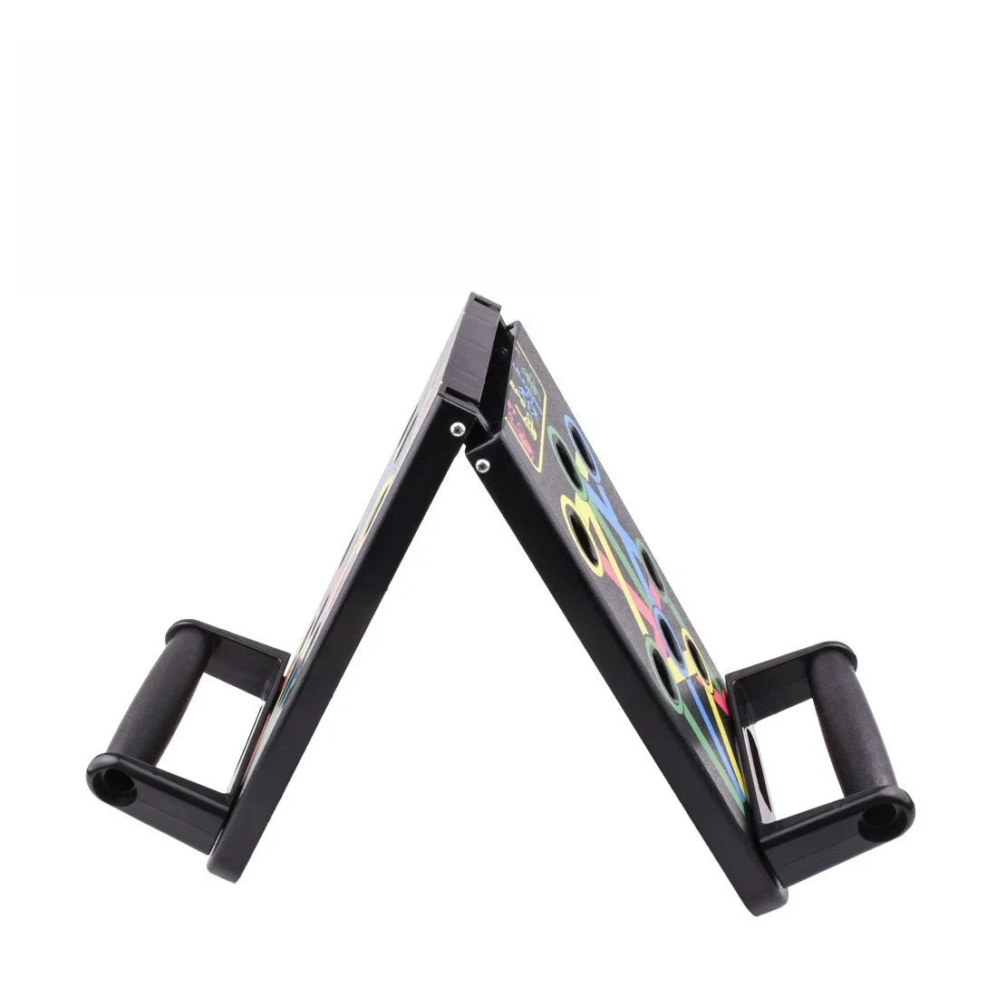 Portable Multifunctional Push-up Board Set With Handles Foldable Fitness Equipment For Chest Abdomen Arms And Back Training