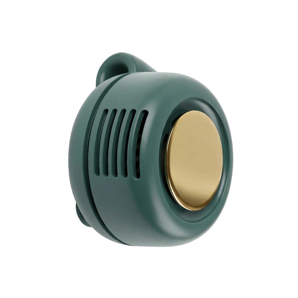 Mini Clip Fan Hanging Waist Neck Fan Girl Electric Air Cooling Fan USB Leafless Fan for Outdoor Camping Fishing Car Accessorie