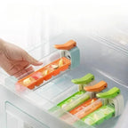 Food Grade Silicone Ice Cube Mold with One Click Press Type Storage Box Whiskey Cube Maker Kitchen Tool for Home Bar