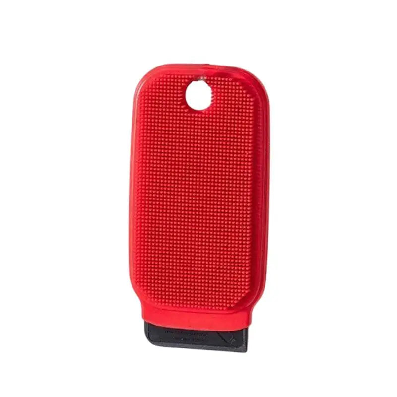 1Pcs Multifunctional Fruit Vegetable Brush Food-grade Double Side Pet Bath Brush Silicone Peeler Scraper Potato Carrot Cleaner