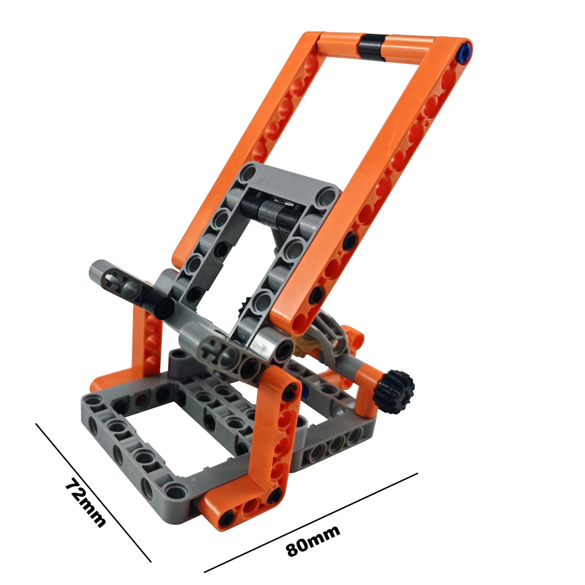 Creative Building Block Portable Universal Desk Mobile Phone Holder Stand Foldable Adjustable cell holder bracket MOC Toys