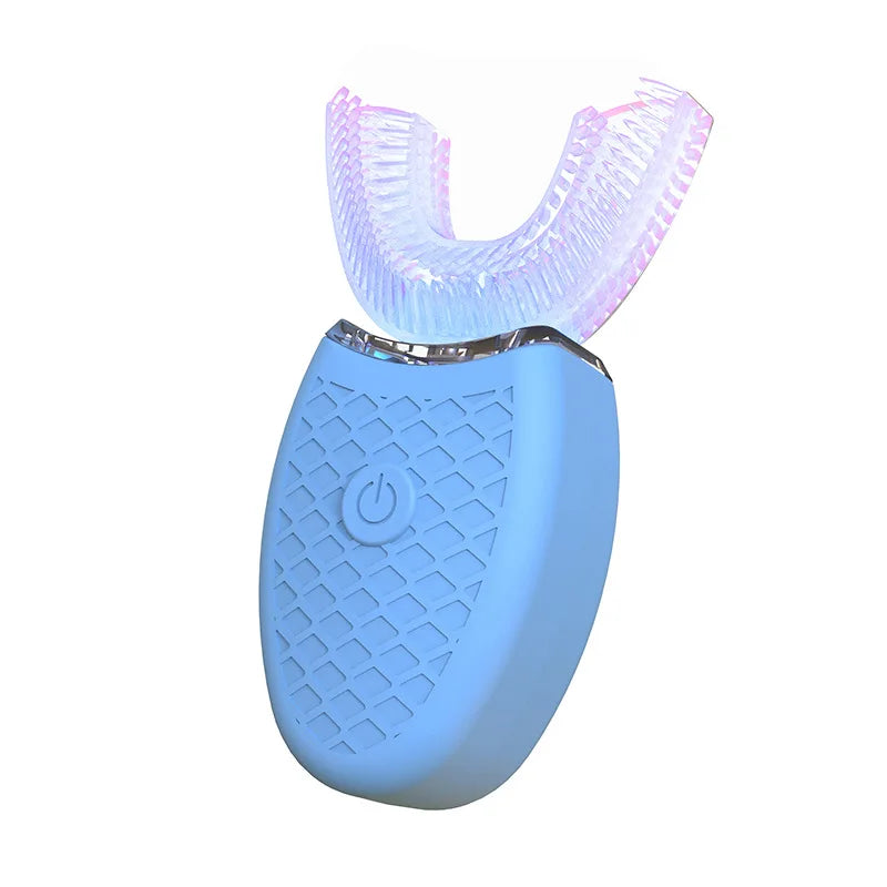 Adult U-shaped Automatic Toothbrush 360° Full Mouth Whitening Wireless Charging Waterproof Brush Ultrasonic Electric Toothbrush