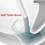 2026 NEW Toilet Cleaning Silicone Brush Golf Head Bathroom Wall Hook Hanging Squatting Pan Cleaner Household WC Gap Remover