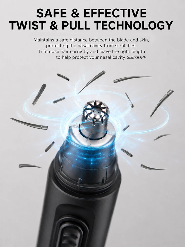 nose hair trimmer and ear for facial hair remover,nasal  hair cutter remover cleaning Washable,Portable pro