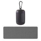 Portable Circular Silicone Wrapped Cold Towel Cooling Towel Quick Drying Polyester Fiber Towels Beach Accessories Sport Fitness