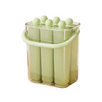 Ice Block Mold Maker Long Ice Tray with Lid Handle for DIY Popsicle Juice Jelly Homemade Frozen Treats Summer Kitchen Tools
