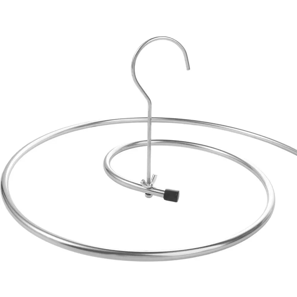 Stainless Steel Quilt Sheet Hanger Rotating Round Spirals Drying Rack Multi-function Save Space Spirals Clothes Pole Secondary image