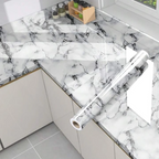 Decorative Waterproof and Moisture-Proof 40cm Marble Self-Adhesive Wallpaper Film Wall Sticker for Kitchen Cabinets and Bathroom