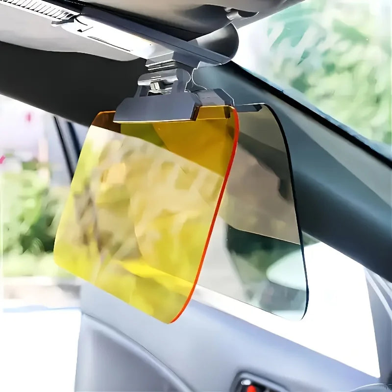 Car Anti Glare Sun Visor Dual Function Day Night UV Protection Shield Extender for SUV Trucks Driving Safety