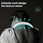 Fan Long Battery Neck Portable No Bladeless Hanging Neck Rechargeable Air Cooler 3 Speed Mini Summer Sport Fan 1200mAh
