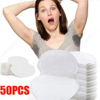 10/20/40/50pcs Unisex Sweat Pads Summer Deodorants Underarm Anti Perspiration Sweat Pads Disposable Absorb Sweat Shield Pad