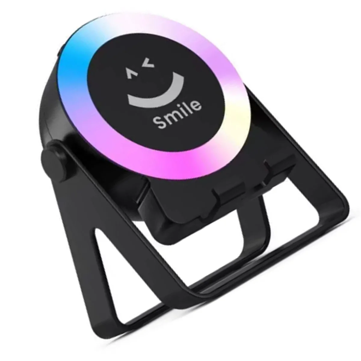 New 3C-Colorful Light Sensing Bluetooth Speaker, Desktop Phone Holder, Small Speaker, Subwoofer, Mini Bluetooth Speaker