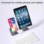 EMTRA Bluetooth Wireless Keyboard Portable Keyboard for Ipad Laptop Tablet Rechargeable Gaming Keyboard for Android IOS Windows