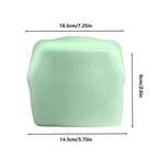 Silicone Food Storage Bags Leakproof Airtight Seal Stand Up Reusable Silicone Bags for Home Office Kitchen Fruit Vegetable Snack