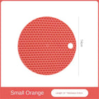 Table Mat Tool Multifunctional Kitchen Silicone Tableware Mat, Round Anti Slip Coffee Cup Coaster, Pot Holder