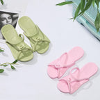 2026Summer Women Folding Slippers Adults Portable Trip Travel Sandals Couples Indoor Soft Slides Men Beach Non-slip EVA Shoes