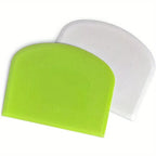 1pc Plastic Cake Cream Spatula, Dough Knife, Butter Scraper With Plain Smooth Edge, Baking Tools