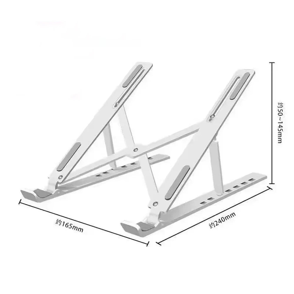 Foldable Laptop Stand Adjustable Portable Notebook Bracket Support Base ABS Holder For Macbook Air Pro Accessories Convenient