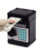 Smart piggy bank, cash and coins can be used as ATM bank electronic coins, bank gifts, creative password unlocking, automatic mo