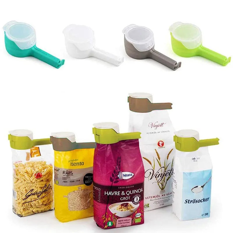 Snack Sealing Clip Plastic Fresh Keeping Sealer Clamp Food Saver Travel Kitchen Accessories Seal Food Storage Bag Clip Main image