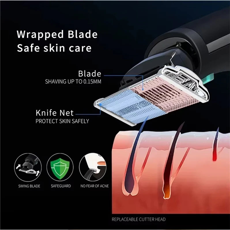 Electric Shaver Waterproof Women's Shaver & Trimmer Thinning Hair Removal Device Best Epilator for Women