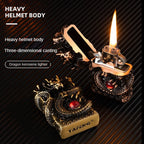 Dragon Lighter Grinding Wheel Flint Smoking Accessories Threedimensional Relief Retro Torch Men Gift Cigarette Lighters