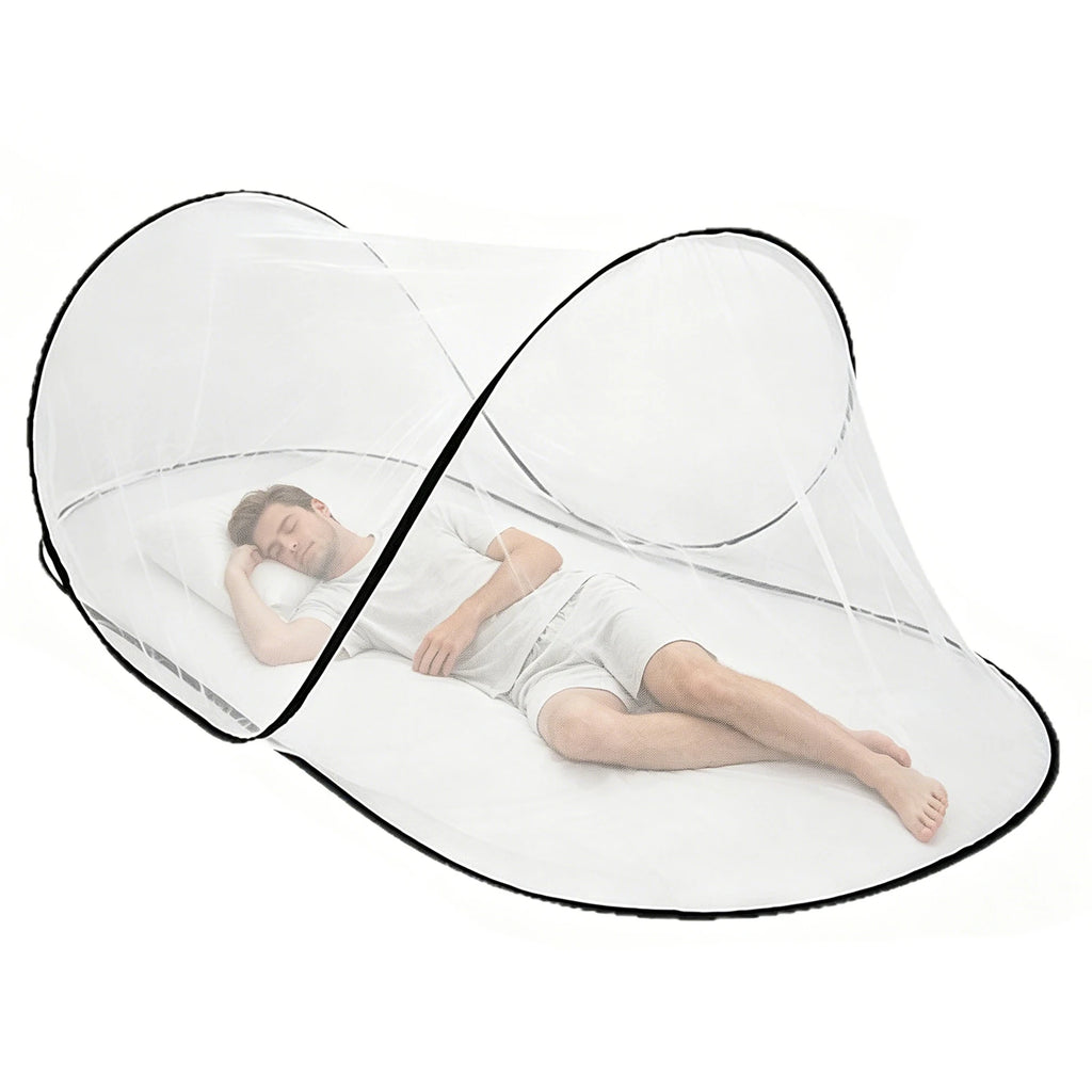 78x31x22in Portable Foldable Mesh Tent Soft Convenient Breathable Lightweight Mosquito Net Tent for Bed Camping Travel Patio