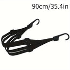 1Pc Motorcycle Elastic Suitcase with Safety Hook-Versatile Helmet Mesh Gear Transport Durable and Sleek for Daily Travel