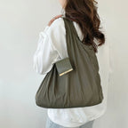 Reusable Mini Keychain Tote Bag Large Capacity Eco-Friendly Foldable Shopping Bag Key Ring Lightweight Expandable Reusable Bag