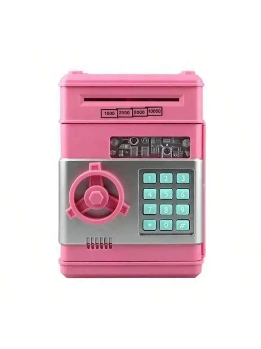 Smart piggy bank, cash and coins can be used as ATM bank electronic coins, bank gifts, creative password unlocking, automatic mo