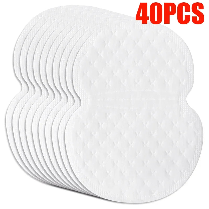 10/20/40/50pcs Unisex Sweat Pads Summer Deodorants Underarm Anti Perspiration Sweat Pads Disposable Absorb Sweat Shield Pad