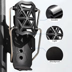 360° Adjustable Handlebar Cup Cage Universal Bike Motorcycle Water Bottle Holder For Harley KTM&MTB Road Cycling ADV Motorbike