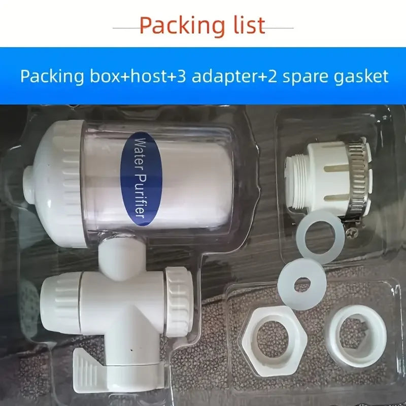 Tap Water 5-level Filter Washable And Replaceable Filter Element Kitchen Faucet Household Durable Water Purifier