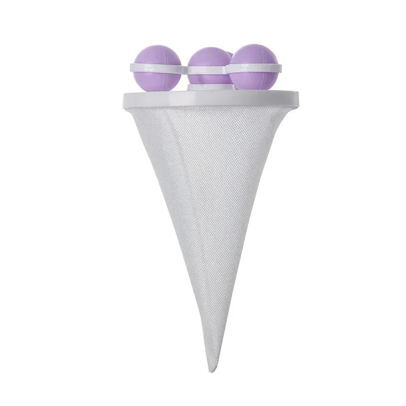 Pet Hair Remover Washing Machine Floating Lint Filter Bag Reusable Laundry Ball Clothes Hair Cleaning Tools Cat Hair Catcher