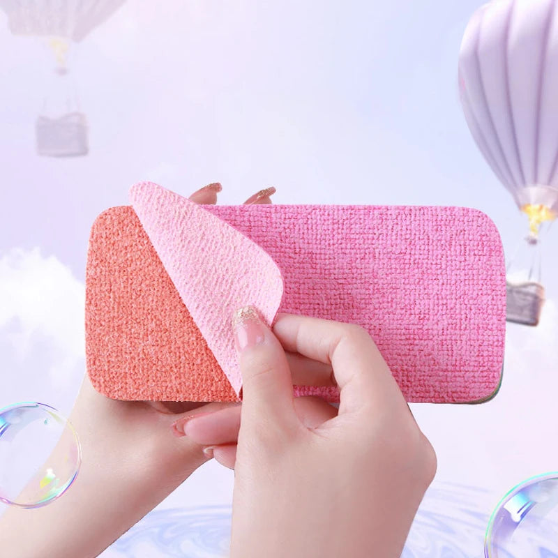 1PC Thickened Kitchen Cleaning Towel 12 Layers Tearable Cleaning Cloth Strong Absorbent Dish Rags Tableware Home Wipe Cloth